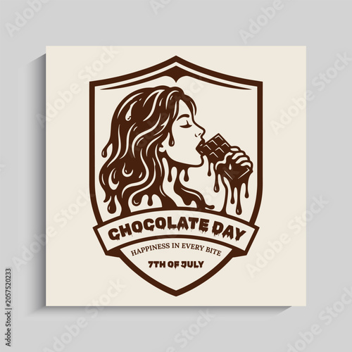 World Chocolate Day social media Instagram post banner template