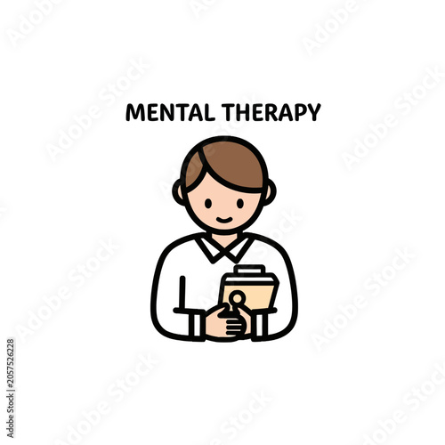 Fotografía Mental health therapist counselor professional.