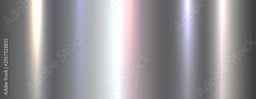 Metal silver texture background or aluminum brushed silver texture with refle...