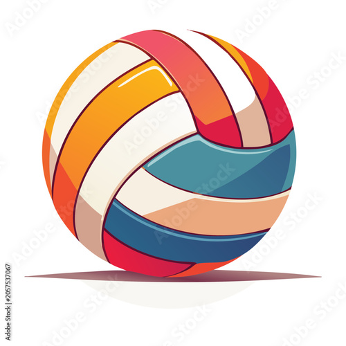 Olympic rings symbol flat design