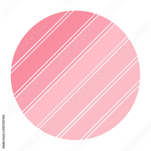 Pink geometric circle pattern