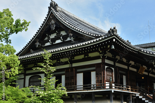 Εκτύπωση καμβά 初夏の智積院　明王殿(京都市東山区)