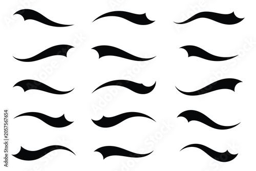 Foto Swoosh vectors icon
