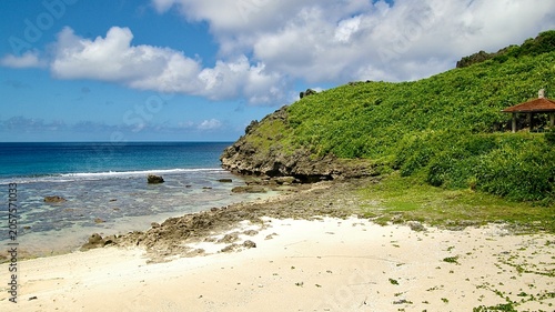 沖縄県八重山諸島与那国島の比川浜
