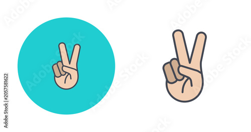 Obraz na plátně Emergency radio Vector Icon