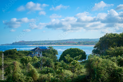 A town with a view of the sea