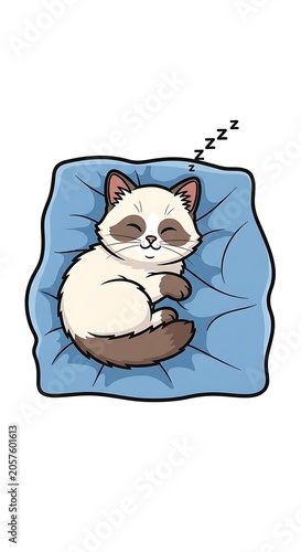Sleeping baby wrapped in blue blanket dreaming peacefully.