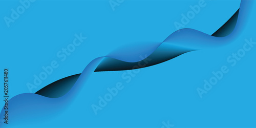 Twisted abstract lines. Abstract pattern. Texture with wavy and curved lines. Optical art background. Wave design. Vector illustration.