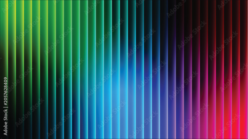 Fototapeta premium Abstract Colorful Rainbow Lines Background