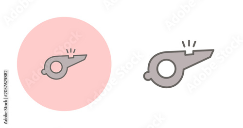 Fotografía Whistle Vector Icon