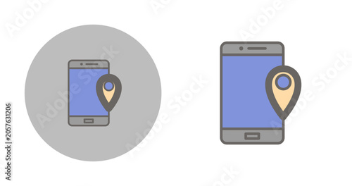 GPS Device Vector Icon