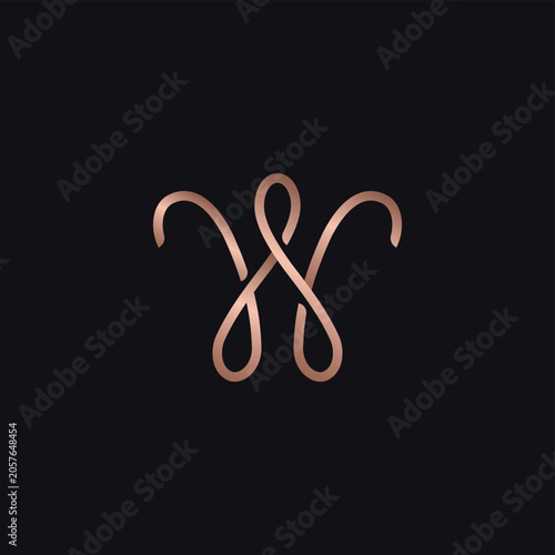 Letter W Boutique Logo