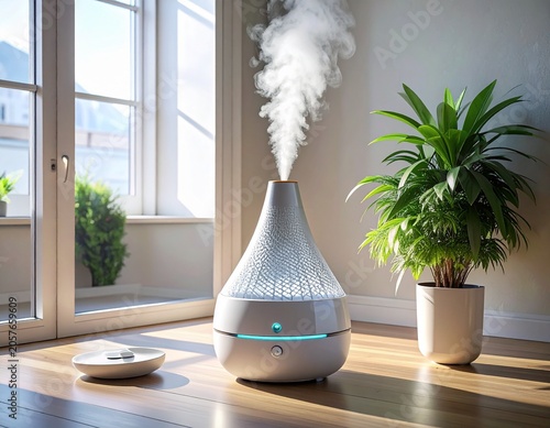 Modern diffuser misting air