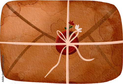 handmade paper with flower