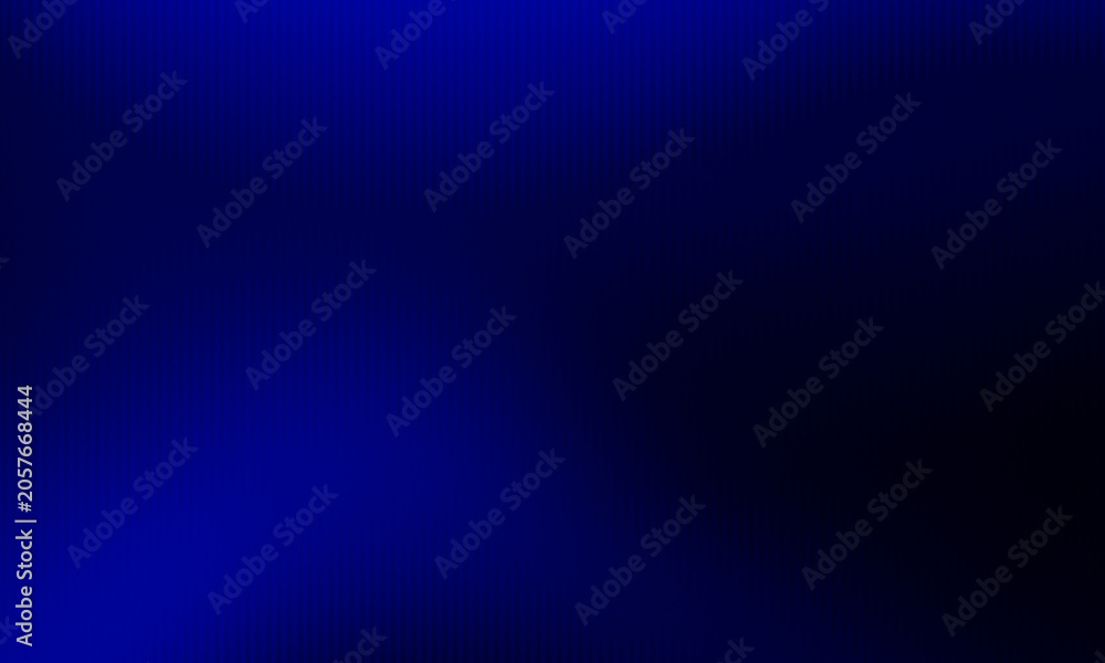 Obraz premium Abstract futuristic background featuring deep navy and electric blue gradient with subtle vertical stripes, soft motion blur and glowing diagonal light waves