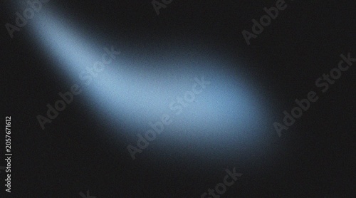 Elegant abstract blue black smooth gradient background with noise texture.