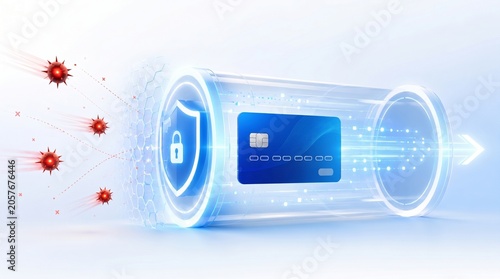 Encrypted payment data protected from cyber attacks