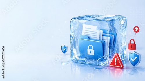 Secure data storage protected from cyber threats and breaches