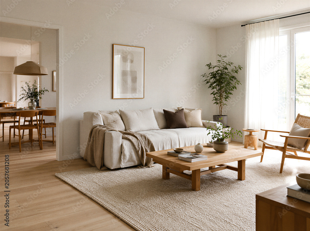 Fototapeta premium modern living room