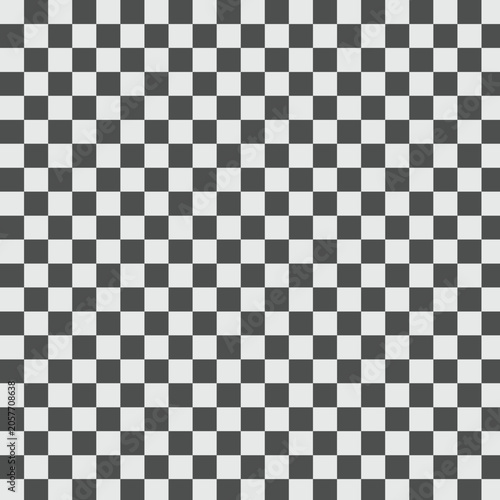 Black And White Checkerboard Pattern Background With Seamless Square Grid Texture For Design