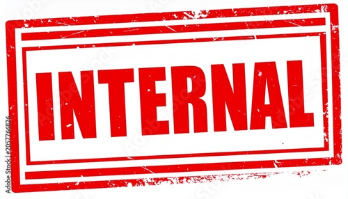 Internal Restricted Confidential Administrative Official Stamp