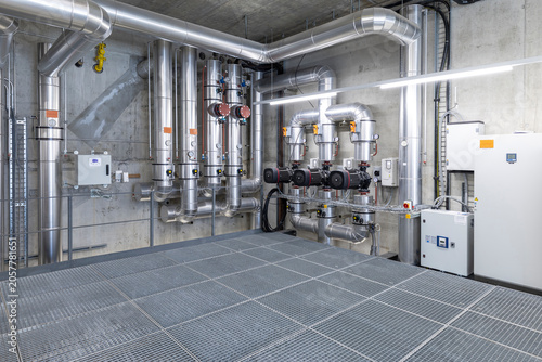 heizzentrale energie rohrleitung heizung