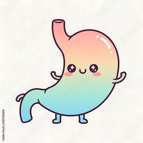 Cartoon illustration of a smiling green dinosaur with big eyes.