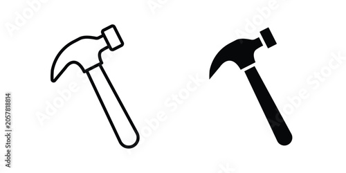 Obraz na płótnie Hammer icon