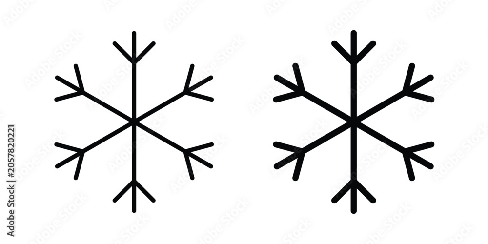 Obraz premium Snow icon