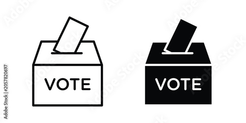 Billede på lærred Voting icon