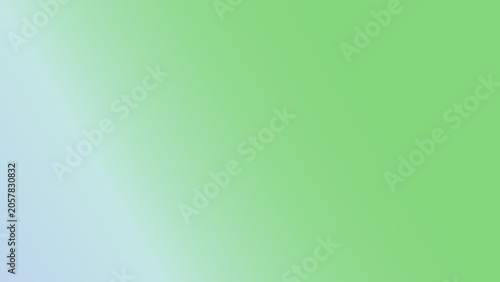 Fotografija Abstract Soft Green Gradient Background for Graphic Design Projects, Modern Smoo