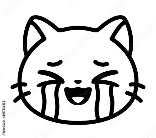 Cute Kawaii Cat Emoji Faces