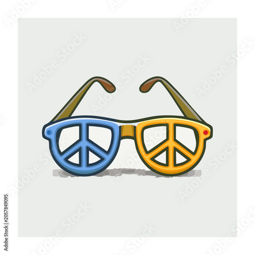 Olympic rings flat design vector