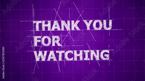 ThankyouForWatching HandWritten bg purple