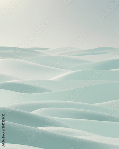 Soft Aqua Minimal Landscape Background