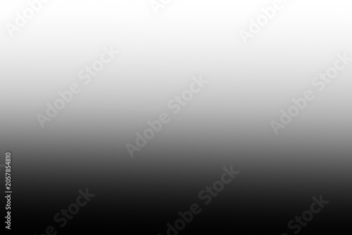 Abstract smooth gradient background with white to black transition isolated on transparent background
