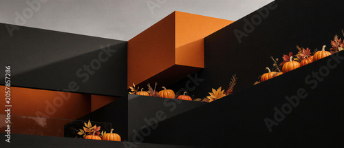 Modern Harvest Hosting Architectural Background