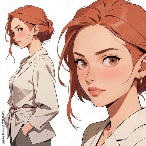 Sketch reference sheets with different people in multiple poses on a white background, clean drawing study collection for character design and figure practice