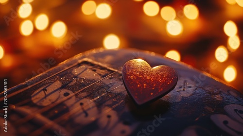 A Glimmer of Love in the Warm Glow of Night