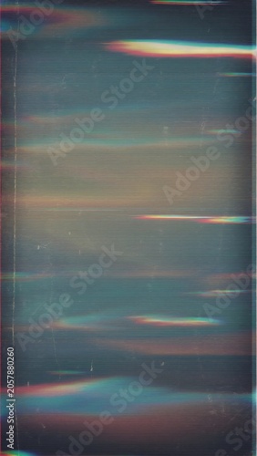 Abstract Lines With Layers of Colors Created by Light Effects and Movement on a Dark Background