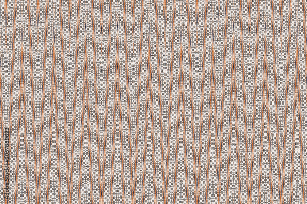 Fototapeta premium simple, neutral modern effect stylish textile fabric print seamless pattern design / plaid textures / antique effect / fabric surface design in pastel tones