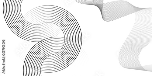 Foto Abstract minimal background featuring smooth
