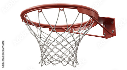 Fotografie basketball hoop on atransparent background