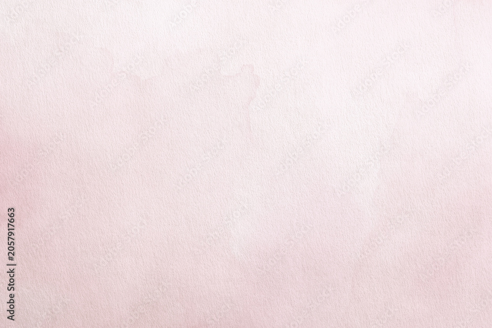Naklejka premium Soft pink watercolor background with a subtle textured paper effect.