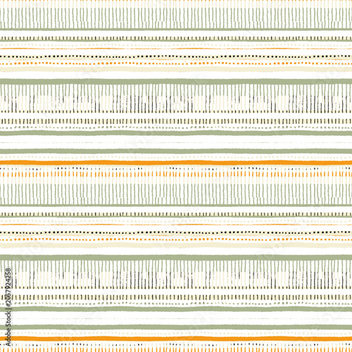 Seamless geometric cross grid pattern. French blue linen shabby chic style. Rustic kitchen woven texture background. Interior wallpaper home decor swatch. Modern gingham check textile all over print