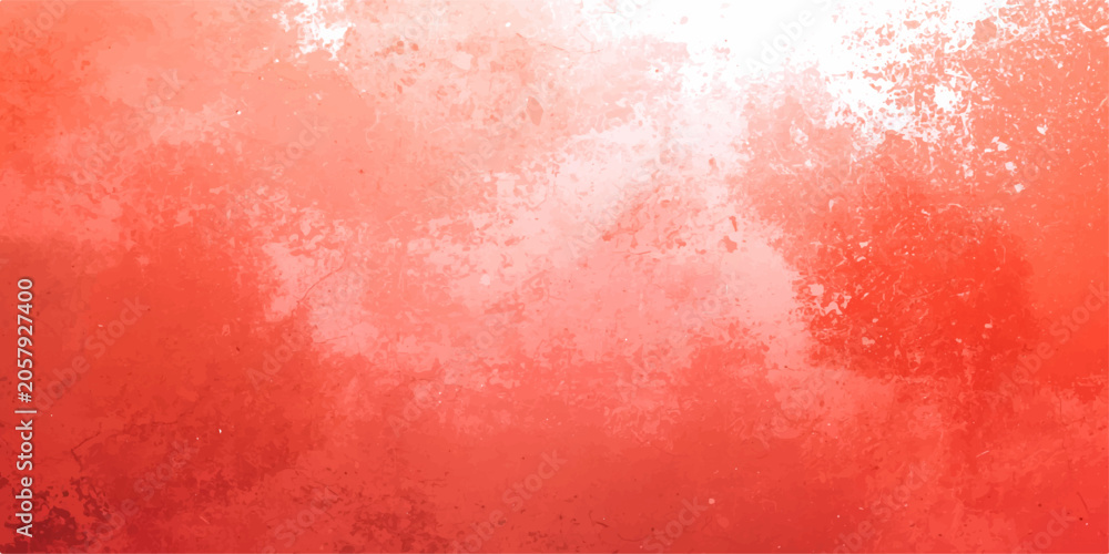 Fototapeta premium Red grunge background with drops and vintage textured paper surface design