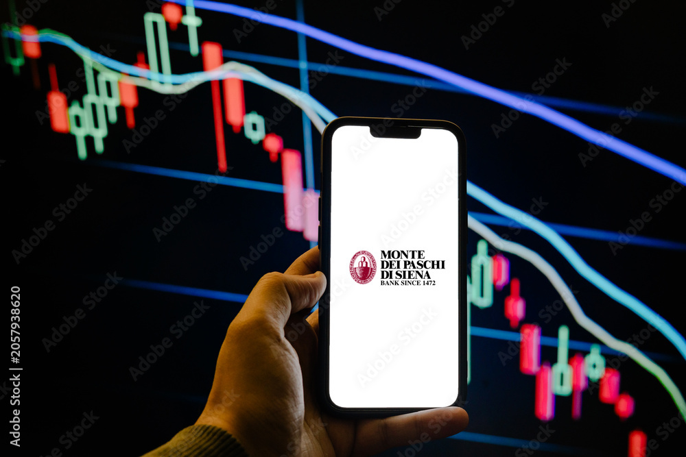 Obraz premium Monte dei Paschi di Siena Historic Italian Bank Providing Financial Services, Banking Solutions, Wealth Management, and Investment Services