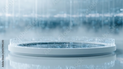 futuristic banking platform powered by artificial intelligence, luxury fintech atmosphere