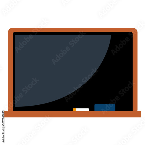 Blackboard Placed in a Classroom for Teaching and Learning Activities During ...