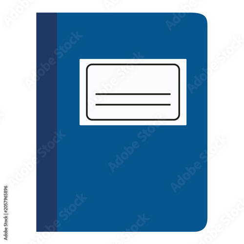 Note Book on a Table Ready for Writing School Notes and Ideas in a Classroom ...